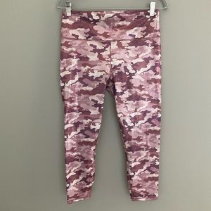 Fabletics glittery camo leggings